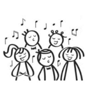 cute choir singers